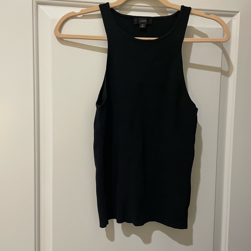 J. Crew Black Tank Top